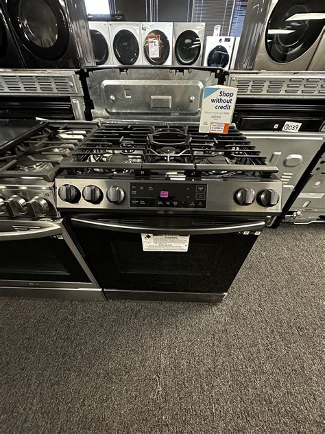 slide in gas stoves for sale